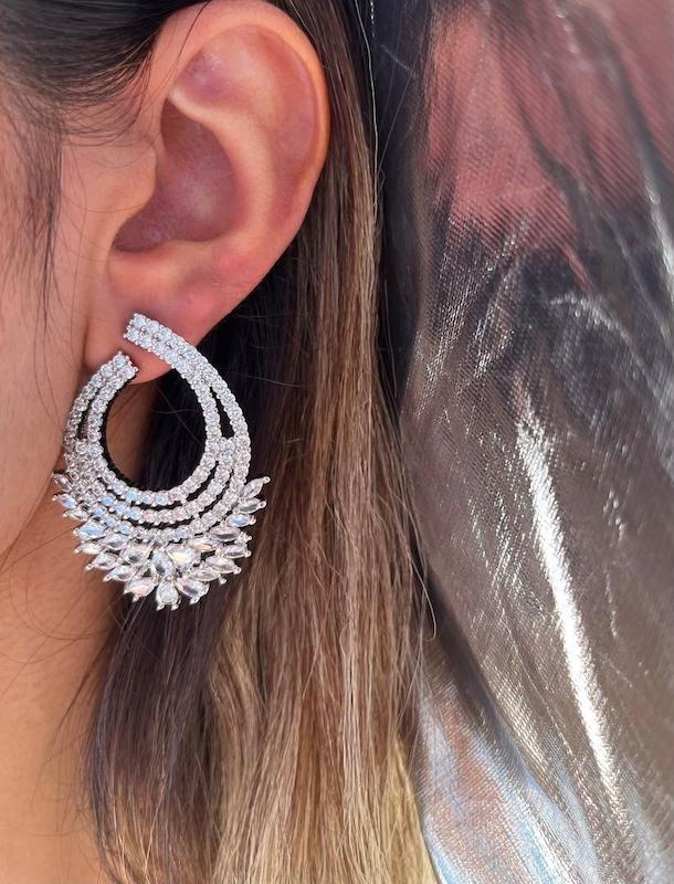 گوشواره جواهری 