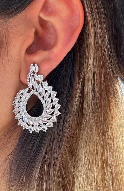 گوشواره جواهری 