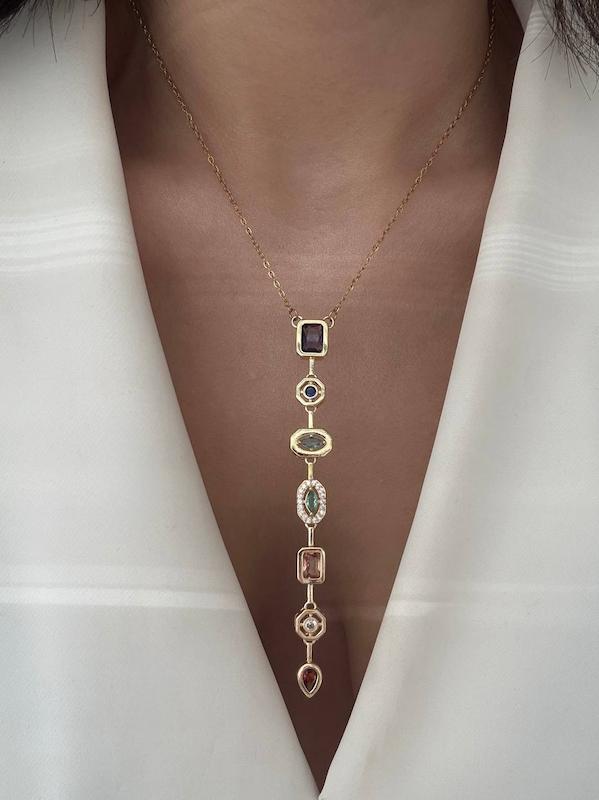 گردنبند مولتی کالر