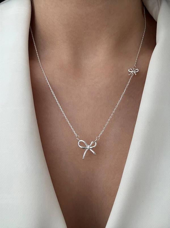 گردنبند پاپیون ریز