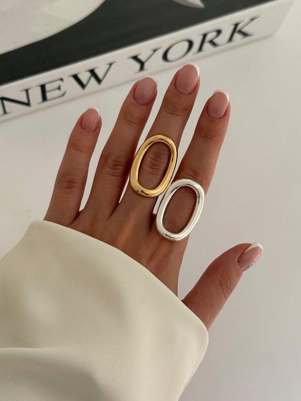 انگشتر بیضی