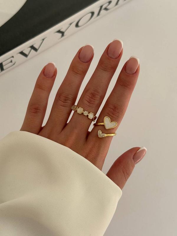 انگشتر های مینیمال نگین دار 