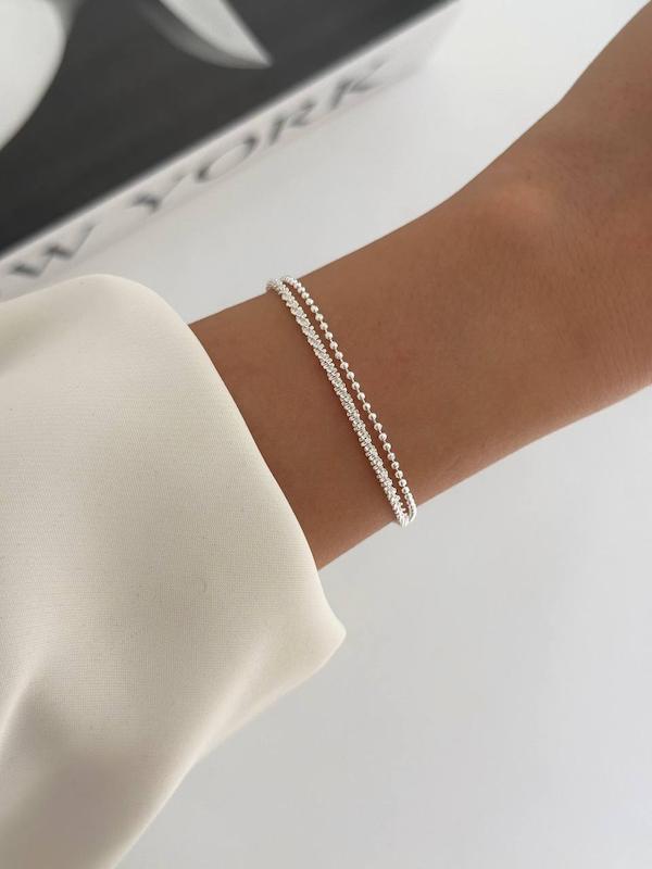 دستبند ۲ لاین مینیمال 