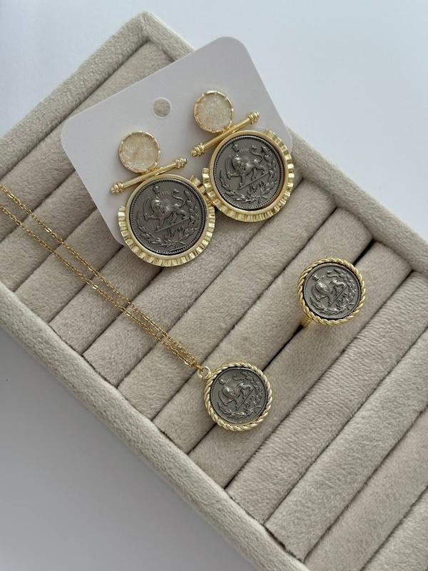 نیم ست شیر و خورشید 