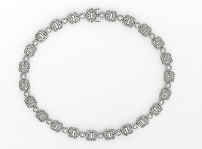 HALO NECKLACE - SILVER