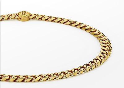 CUBAN NECKLACE 13 MM - GOLD