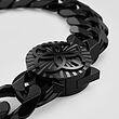 CUBAN NECKLACE 13 MM - BLACK