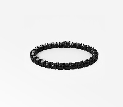 TENNIS BRACELET - BLACK