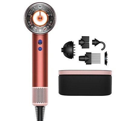 سشوار دایسون  Dyson Supersonic Nural™ hair dryer (Strawberry Bronze/Blush Pink)