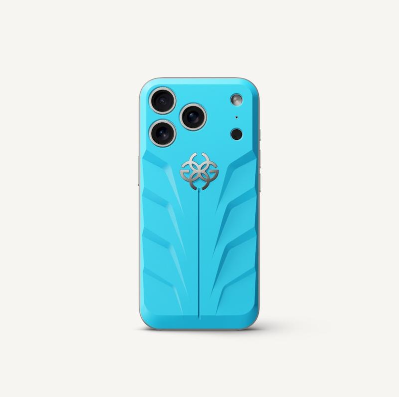 قاب آیفون 17- iPhone Case / RSR17 Curacao Blue - Magnetic Shield