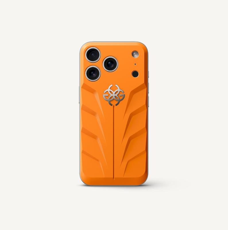قاب آیفون 17- iPhone Case / RSR17 Sunset Orange - Magnetic Shield