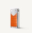 قاب آیفون 17- RST17 - Magnetic Shield Alligator Edition - Matte Orange