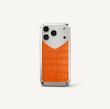 قاب آیفون 17- RST17 - Magnetic Shield Alligator Edition - Matte Orange