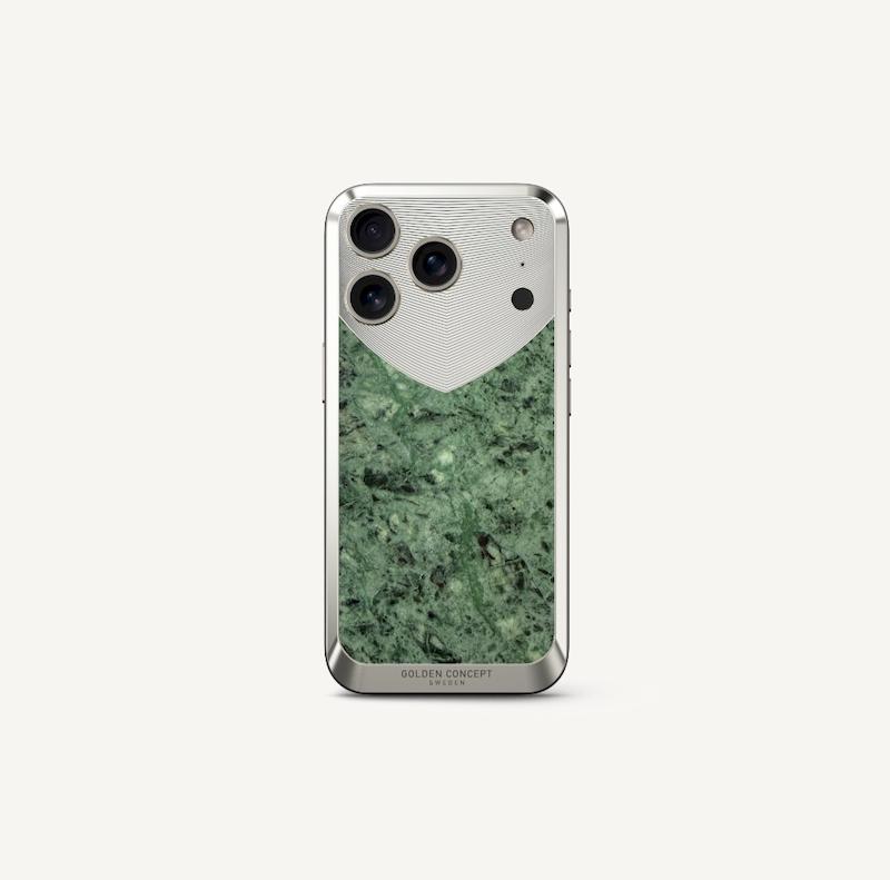 قاب آیفون 17- iPhone Case / RST17 - Magnetic Shield Marble Edition - Verde Issorie