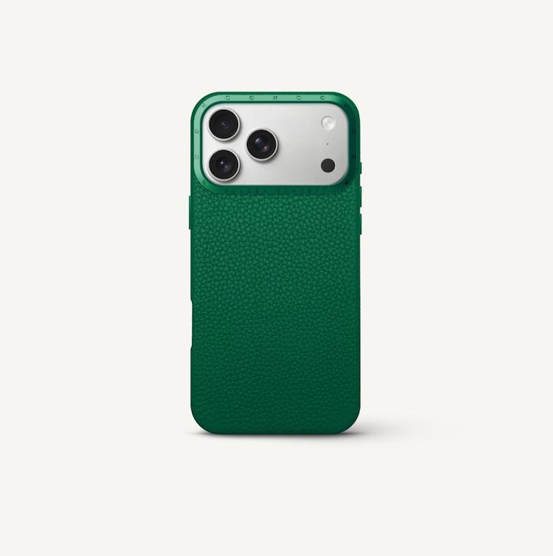 قاب آیفون 17- iPhone Case 17 - Full-Grain Leather - Evergreen