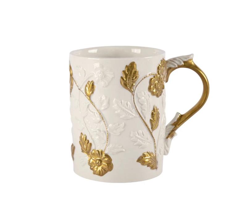 ماگ white& Gold ویلاری ایتالیا