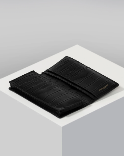 کیف پول گلدن کانسپت Continental Wallet - Croco Embossed Leather