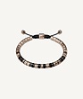 Bracelet EV Rose gold Black دستبند رزگلد مشکی