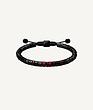 Bracelet EV Black Rosso Corsa دستبند مشکی Rosso Corsa