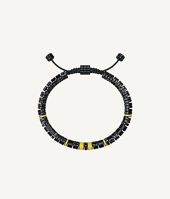 Bracelet EV Black Modena Yellow دستبند مشکی Modena Yellow