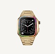قاب اپل واچ Apple Watch Case - EVF - RAINBOW Frosted Gold