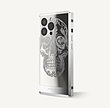 قاب آیفون Iphone case / LIMITED Skeleton - Silver