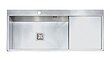 سینک تو کار مونوگرام  Line pure 116  Right tray 