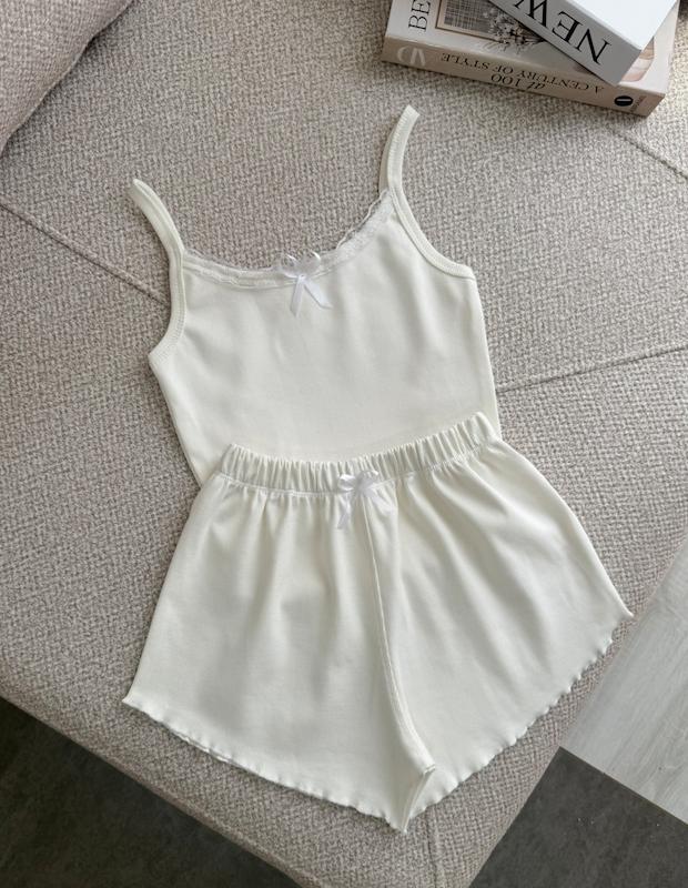 تاپ و شورتک تور و پاپیون 🎀