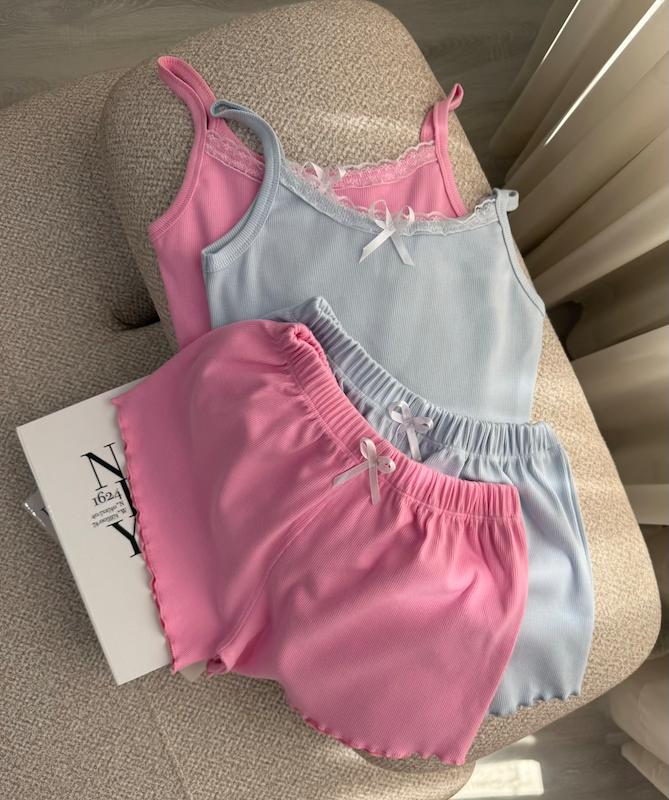 تاپ و شورتک تور و پاپیون 🎀
