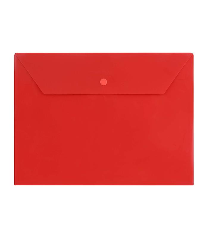 پوشه دکمه دار پاپکو مدل  A4-105M - مات 