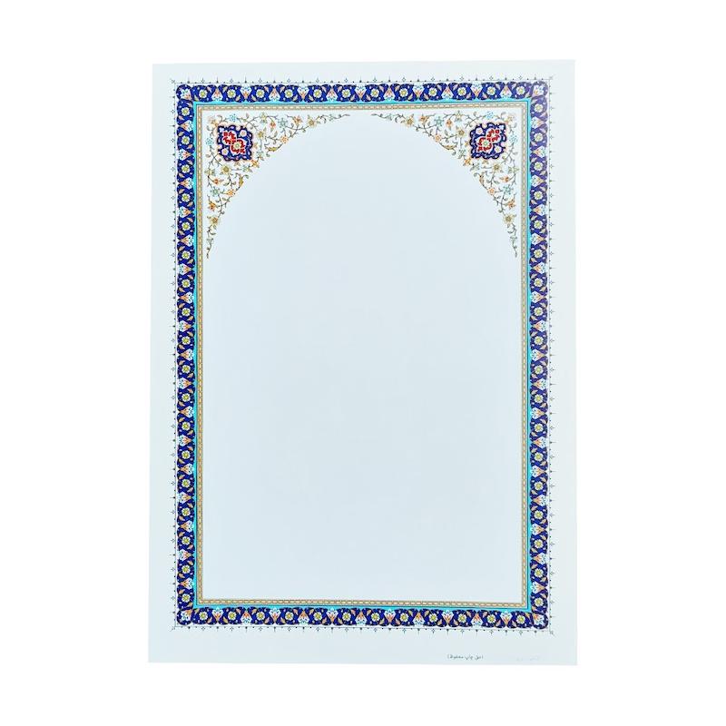 عمده - کاغذ تذهیب ( ابر و باد) سایز A5 بسته 100 عددی -حداقل 20 بسته