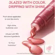 لیپ گلاس HUES QUEEN طرح لانیژ چهار رنگ