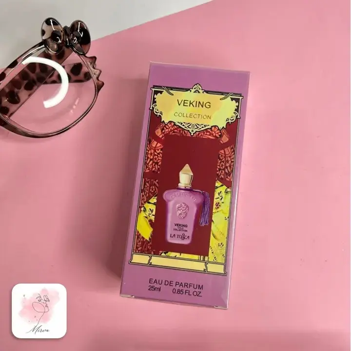 عطر مینی کازاموراتی لاتوسکا کد 050 برند ویکینگ حجم 25 میلی‌لیتر