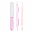 ست مانیکور و پدیکور میسو مدل Pink Care سه عددی صورتی