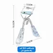 ابعاد فرمژه شانه دار میسو مدل MI-013 با دسته اکلیلی آبی