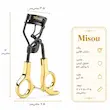 فرمژه Luxury Curl میسو رنگ مشکی طلایی