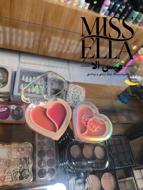 پالت چرب رژ و رژ گونه دو رنگ 