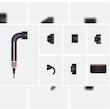 سشوار هوشمند دایسون مدل Dyson Supersonic Hair Dryer HD17 in Jasper Plum (بنفش – صورتی)