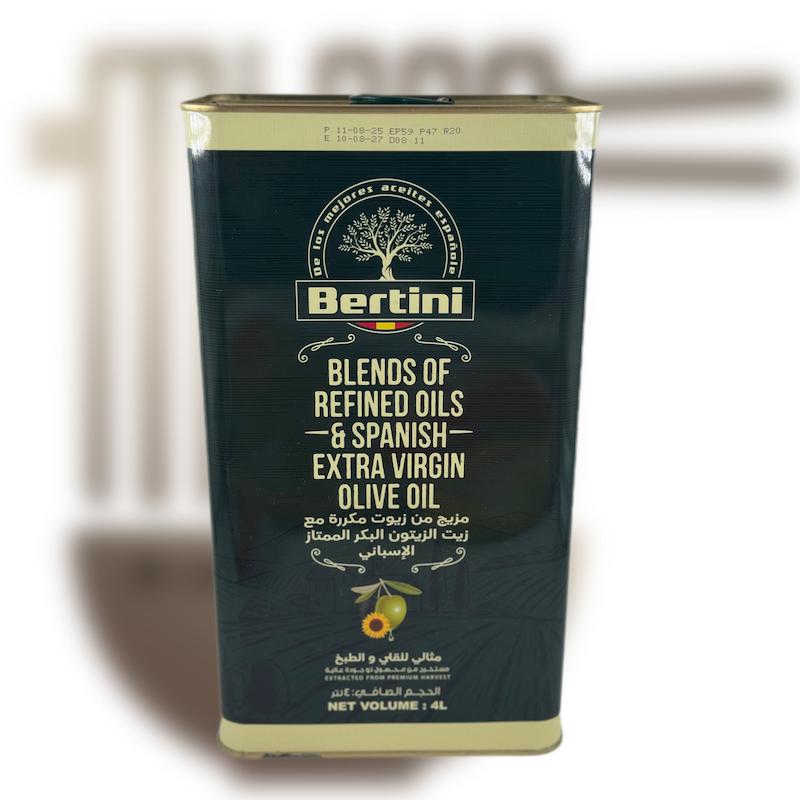 روغن زیتون برتینی ۴ لیتری
