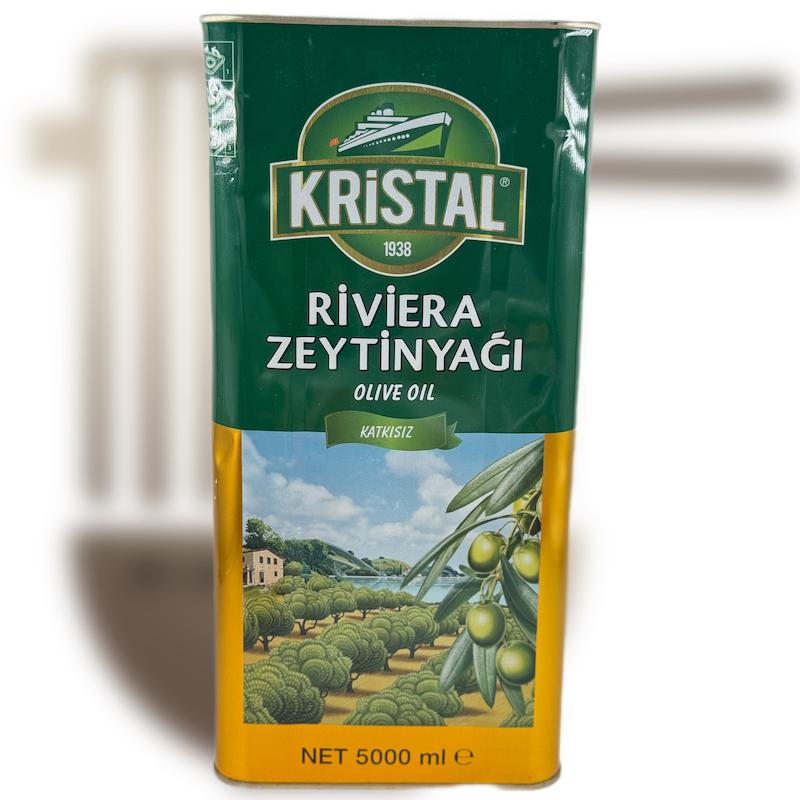 روغن زیتون کریستال 5 لیتری