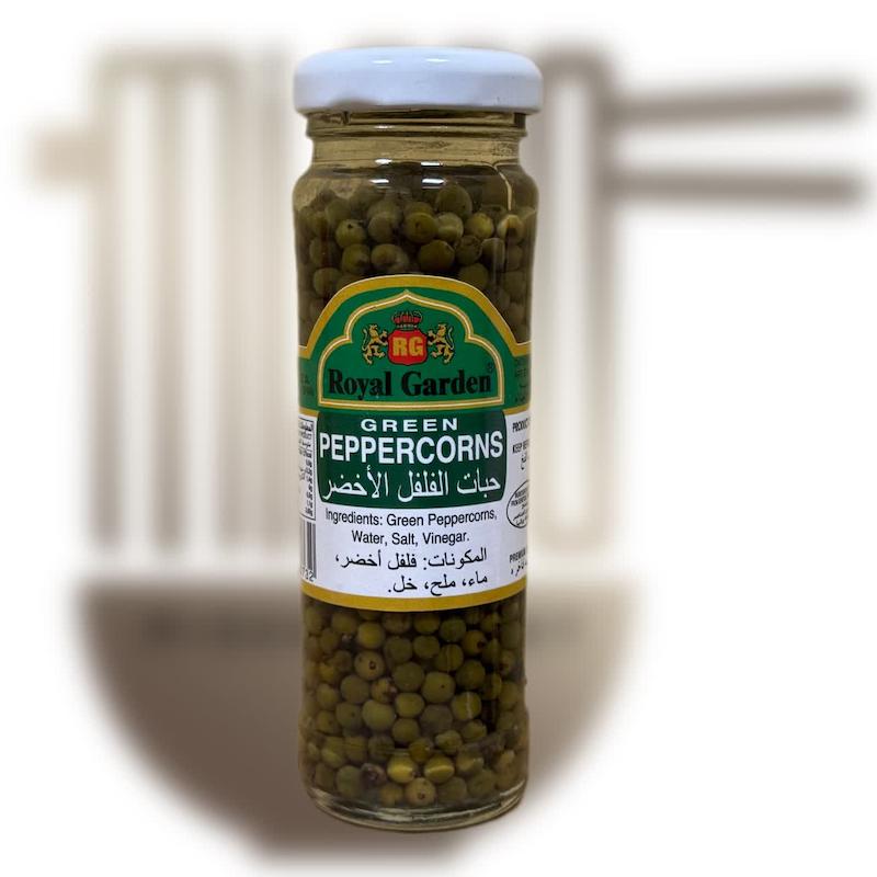 ترشی فلفل سبز 100 گرم رویال گاردن