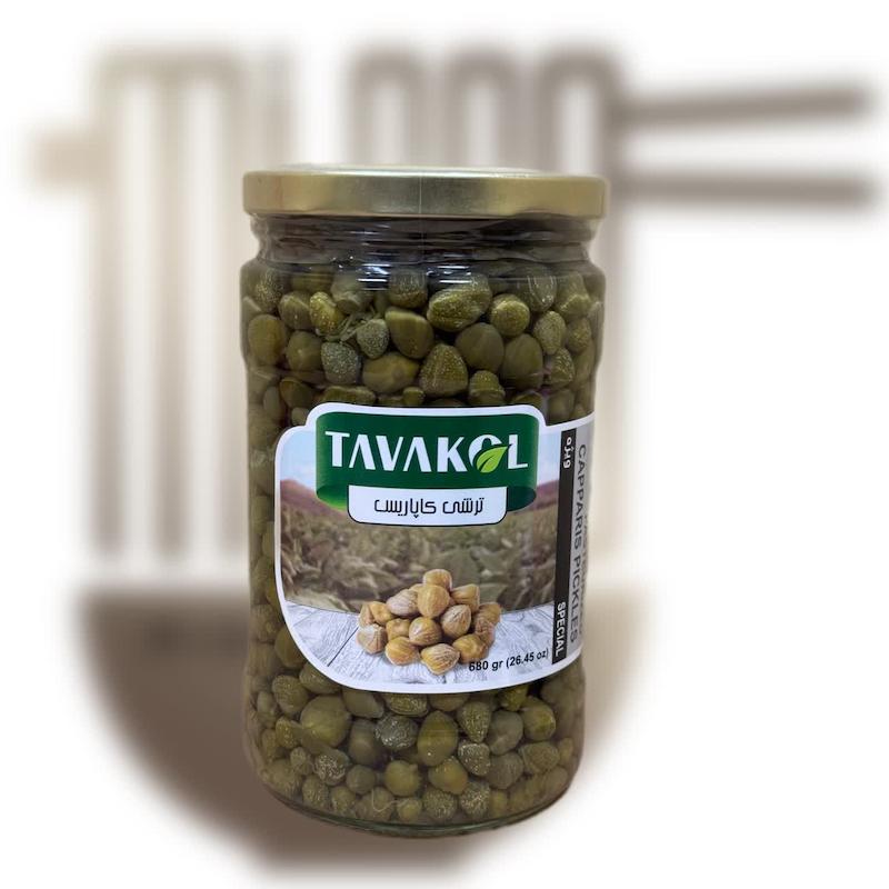 ترشی کیپرز(کاپاریس) 900 گرم توکل