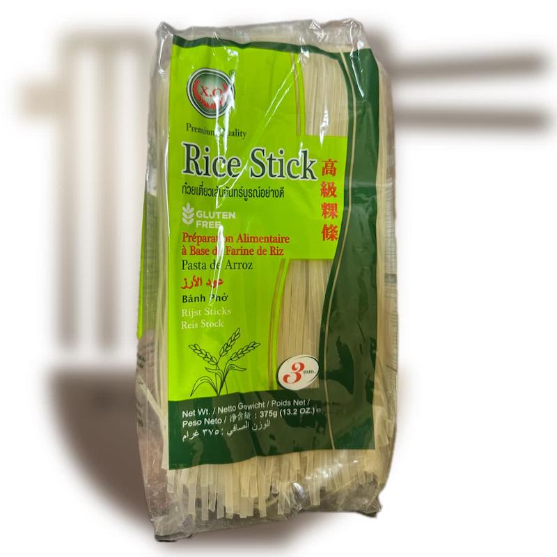 رایس استیک 3 میل برند ایکس او 375 گرم