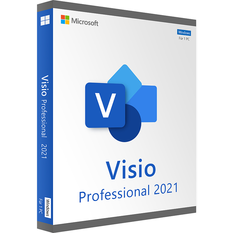 لایسنس اورجینال Microsoft Visio Professional 2021