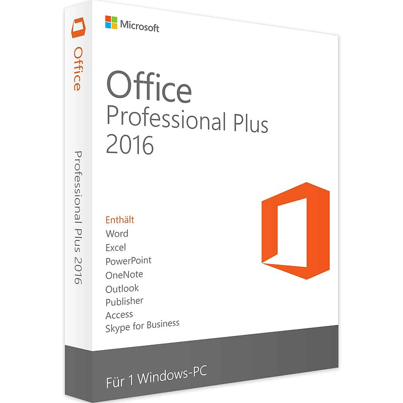 لایسنس اورجینال ماکروسافت آفیس Microsoft Office 2016 Pro Plus