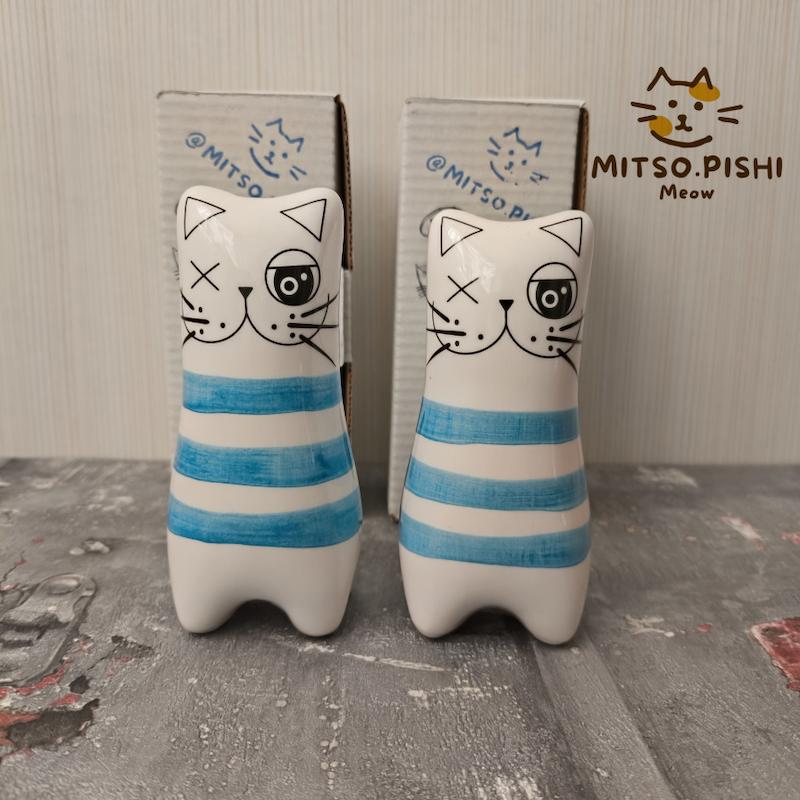 نمکدان سرامیکی گربه