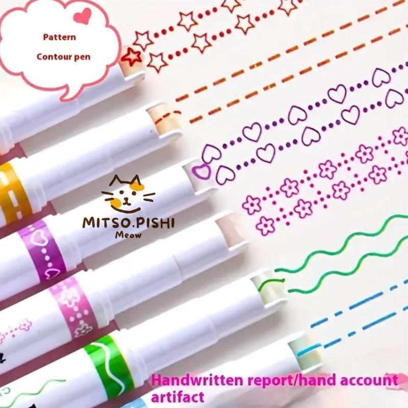 رول استامپ حاشیه زن رنگی