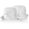 سرویس 30 تکه مربع سیمپل لاین corelle