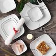 سرویس 30 تکه مربع سیمپل لاین corelle