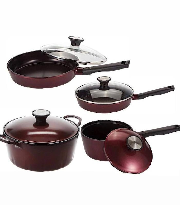 سرویس 8 پارچه زرشکی Retroflame Corningware